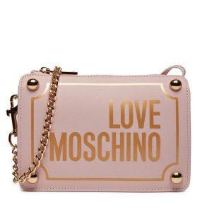 Torebka LOVE MOSCHINO. Czerwone torebki klasyczne LOVE MOSCHINO, bez wzorów, bez dodatków. Za 689,99 zł.