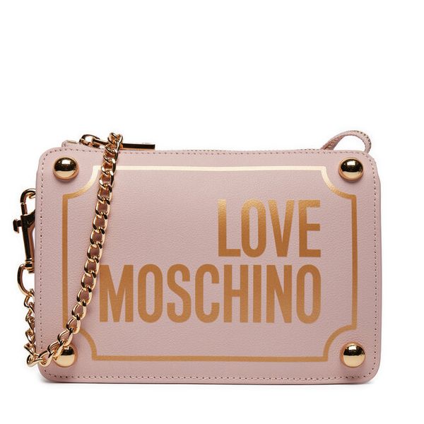 Torebka LOVE MOSCHINO. Czerwone torebki klasyczne LOVE MOSCHINO, bez wzorów, bez dodatków. Za 689,99 zł.