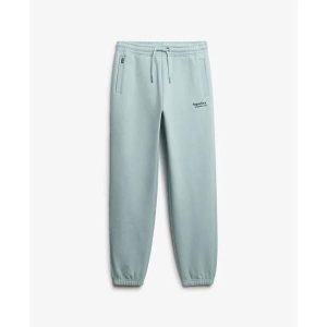 Spodnie damskie Superdry Essential. Niebieskie spodnie sportowe Superdry, bez wzorów. Za 288,40 zł.