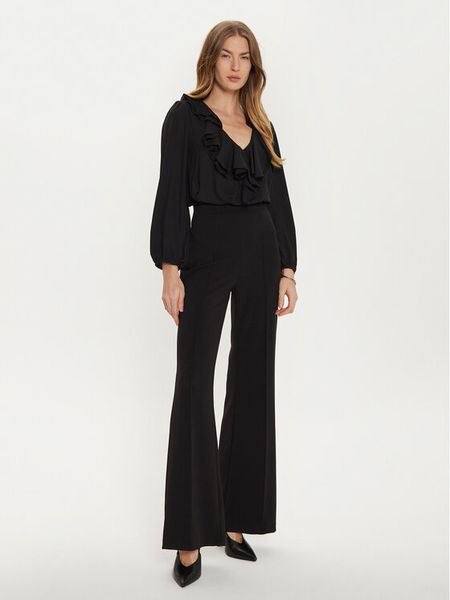 Rinascimento Kombinezon CFC0019709002 Czarny Regular Fit. Czarne kombinezony Rinascimento, l, bez wzorów, z syntetyku, bez kołnierzyka, bez ramiączek. Za 359,99 zł.