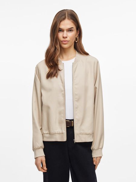 Vila Kurtka w kolorze beżowym rozmiar: 38. Brązowe kurtki Vila, bez wzorów, bez kaptura. Za 122,09 zł.