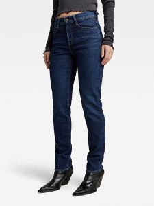 G-Star Dżinsy "Ace 2.0" - Slim fit - w kolorze granatowym rozmiar: W27/L32. Niebieskie jeansy G-Star, z aplikacjami. Za 158,10 zł.