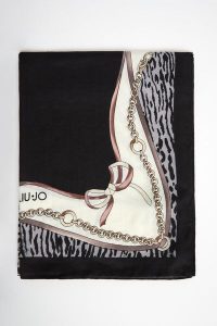 Chusta damska Foulard Ribbon Anima LIU JO. Apaszki i chusty Liu Jo, bez wzorów. Za 219,00 zł.