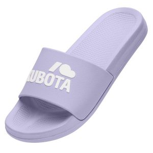 Kubota Klapki Basenowe Basic. Fioletowe klapki Kubota, bez wzorów, bez obcasa. Za 99,99 zł.