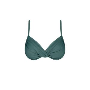 Damski top do kostiumu kąpielowego Barts Kelli Underwire C/D. Niebieskie bikini Barts, bez wzorów. Za 247,00 zł.