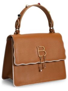 Lucky Bees Torebka w kolorze jasnobrązowym - 25 x 19 x 12 cm rozmiar: onesize. Brązowe torebki klasyczne Lucky Bees, bez wzorów, z materiału, przez ramię, bez dodatków. Za 100,99 zł.