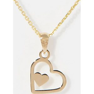 OR ÉCLAT Złota zawieszka "Coeur coeur" rozmiar: onesize. Żółte zawieszki OR ÉCLAT, złote. Za 217,99 zł.