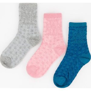 Skarpetki 3 pack - Jasny szar. Skarpetki marki Reserved. W wyprzedaży za 14,99 zł.