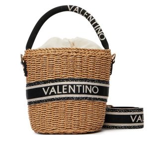 Torebka Valentino. Brązowe torebki klasyczne Valentino, bez wzorów, bez dodatków. Za 649,99 zł.