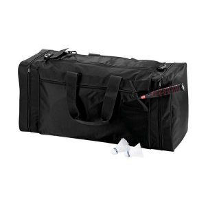 Torba sportowa Quadra Jumbo. Czarne torby podróżne i sportowe QUADRA, bez wzorów, z nylonu, na ramię. Za 178,60 zł.