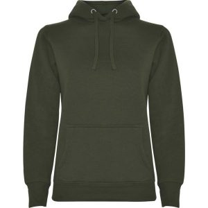 Bluza Z Kapturem Z Polibawełny Dla Kobiet. Zielone bluzy ROLY, m, bez wzorów, z kapturem. Za 97,99 zł.