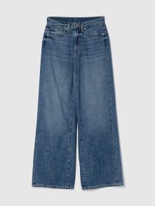 GAP Dżinsy - Comfort fit - w kolorze niebieskim rozmiar: W35. Niebieskie jeansy GAP, bez wzorów, z bawełny, z podwyższonym stanem. Za 140,86 zł.