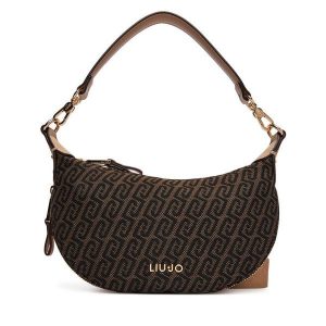 Torebka Liu Jo. Czarne torebki klasyczne Liu Jo, bez wzorów, bez dodatków. Za 599,99 zł.