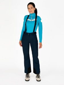 Fischer Spodnie narciarskie "Fulpmes" w kolorze granatowym rozmiar: 40. Niebieskie spodnie dresowe FISCHER, m, bez wzorów, narciarskie. Za 420,68 zł.