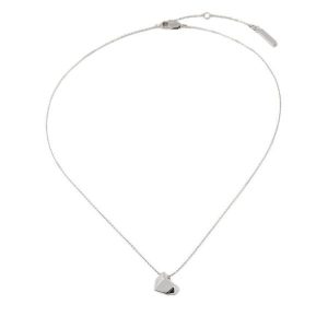 Naszyjnik Calvin Klein. Szare naszyjniki Calvin Klein, srebrne. Za 219,99 zł.