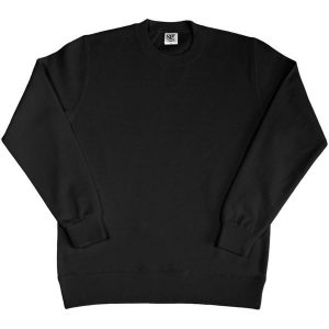Damska Bluza Z Długim Rękawem I Okrągłym Dekoltem. Czarne bluzy SG, s, bez wzorów, bez kaptura. Za 76,99 zł.