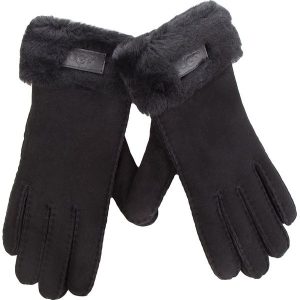 Rękawiczki Damskie UGG - W Turn Cuff Glove 17369 Black. Rękawiczki marki Ugg. W wyprzedaży za 429,00 zł.