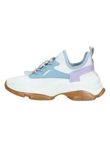 Steve Madden Sneakersy w kolorze biało-lawendowym rozmiar: 41. Białe trampki Steve Madden, bez wzorów, z materiału, bez zapięcia. Za 261,45 zł.