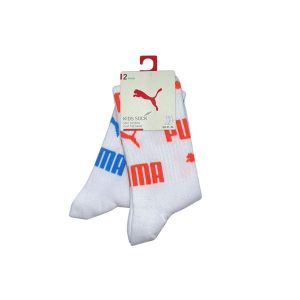 Puma Skarpety Aop Crew 2-Pack 93877301. Białe skarpetki Puma, bez wzorów. Za 50,99 zł.