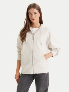 Calvin Klein Jeans Bluza LV047F205G Szary Regular Fit. Szare bluzy Calvin Klein Jeans, l, bez wzorów, z bawełny, bez kaptura. Za 317,99 zł.