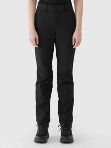 4F Spodnie funkcyjne w kolorze czarnym rozmiar: M. Czarne spodnie dresowe 4f, m, bez wzorów, z materiału, outdoorowe. Za 148,95 zł.