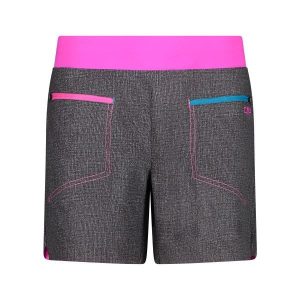 Damskie szorty bermudzkie CMP. Czarne szorty CMP, bez wzorów, sportowe. Za 209,00 zł.