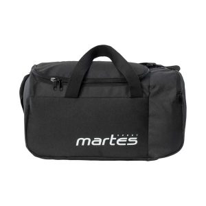 Torba sportowa Martes Essentials Brender. Czarne torby podróżne i sportowe MARTES ESSENTIALS, bez wzorów, z materiału, na ramię. Za 60,98 zł.
