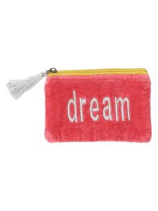 Overbeck and Friends Kosmetyczka "Dream" w kolorze czerwonym - 16 x 10 cm rozmiar: onesize. Czerwone kosmetyczki Overbeck and Friends, bez wzorów, z materiału. Za 48,62 zł.