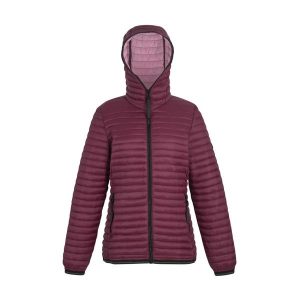 Kurtka Ocieplana Damska Rigain. Czerwone kurtki Regatta, bez wzorów, z puchu, bez kaptura. Za 151,99 zł.