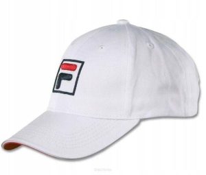 Czapka tenisowa Fila Baseball Cap Forze biała. Białe czapki Fila, bez wzorów, z bawełny, eleganckie. Za 63,99 zł.