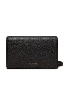 MICHAEL Michael Kors Torebka Jet Set 32S4GJ6C6L Czarny. Czarne listonoszki MICHAEL Michael Kors, bez wzorów, ze skóry, bez dodatków. Za 439,99 zł.