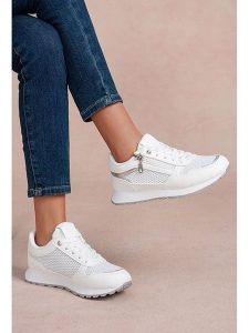 Foreverfolie Sneakersy w kolorze białym rozmiar: 37. Białe trampki Foreverfolie, bez wzorów, bez zapięcia. Za 100,99 zł.