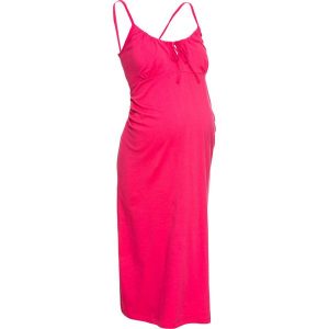 Koszula nocna do karmienia, na cienkich ramiączkach bonprix różowy hibiskus. Koszule nocne marki bonprix. Za 59,99 zł.