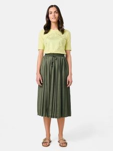 Gerry Weber Spódnica w kolorze khaki rozmiar: 40. Brązowe spódnice Gerry Weber, bez wzorów, midi. Za 162,49 zł.