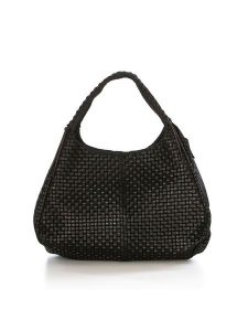 Lucca Baldi Skórzany shopper bag "Pitigliano" w kolorze czarnym - 41 x 34 x 30 cm rozmiar: onesize. Czarne shopper bag Lucca Baldi, bez wzorów, z materiału, na ramię, bez dodatków. Za 351,38 zł.