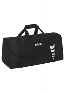 Torba sportowa Erima Six Wings. Czarne torby podróżne i sportowe Erima, bez wzorów. Za 109,99 zł.