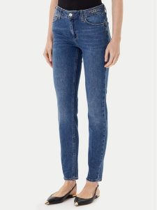 Liu Jo Jeansy UF5013 D0277 78920 Granatowy Slim Fit. Niebieskie jeansy Liu Jo, bez wzorów, z jeansu. Za 689,99 zł.