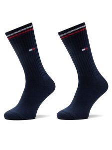 Tommy Hilfiger Skarpety długie 701228176 Granatowy. Niebieskie komplety bielizny TOMMY HILFIGER, bez wzorów, z bawełny. Za 59,99 zł.