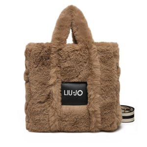 Torebka Liu Jo. Brązowe torebki klasyczne Liu Jo, bez wzorów, bez dodatków. Za 399,99 zł.