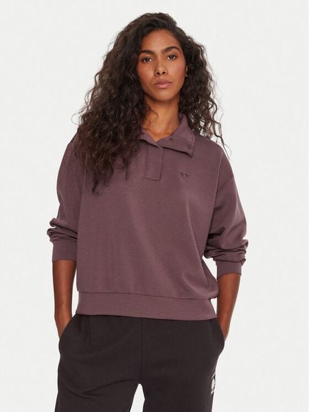 Roxy Bluza Rise & Vibe Sweet ERJFT05012 Fioletowy Relaxed Fit. Fioletowe bluzy Roxy, xl, bez wzorów, z syntetyku, bez kaptura. Za 239,99 zł.