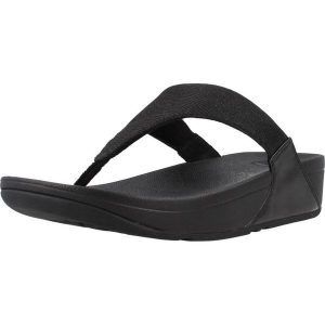 Klapki Fitflop Model Fz7 090 W Kolor Czarny. Czarne klapki Flip Flop, bez wzorów, z syntetyku, bez obcasa. Za 424,00 zł.