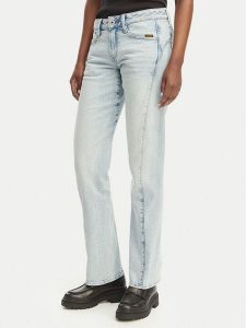 G-Star Raw Jeansy Helyx D28486-E205 Niebieski jasny Slim Fit. Niebieskie jeansy G-Star Raw, bez wzorów, z bawełny. Za 589,99 zł.