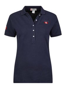 Canadian Peak Koszulka polo "Kellyeak" w kolorze granatowym rozmiar: XXL. Niebieskie bluzki Canadian Peak, xxl, bez wzorów, z bawełny, bez kołnierzyka, bez ramiączek. Za 83,42 zł.