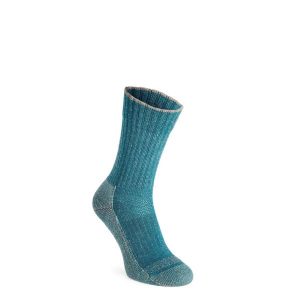 Skarpety turystyczne Smartwool Hike Classic Edition Light Cushion. Zielone skarpetki Smartwool, bez wzorów. Za 85,99 zł.