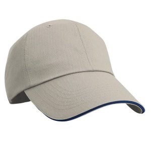 Czapka Z Daszkiem W Jodełkę. Czerwone czapki RESULT HEADWEAR, bez wzorów, z bawełny. Za 38,99 zł.