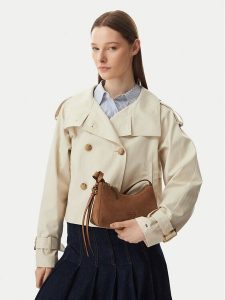 Tommy Hilfiger Torebka Th Statement Mini Should Bag Sue AW0AW18823 Brązowy. Brązowe torebki klasyczne TOMMY HILFIGER, bez wzorów, ze skóry, bez dodatków. Za 533,99 zł.