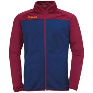 Bluza Kempa Prime Poly Jacket. Czerwone bluzy Kempa, bez wzorów, bez kaptura. W wyprzedaży za 169,50 zł.