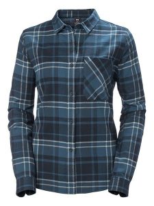Helly Hansen Koszula "Lokka" w kolorze granatowym rozmiar: S. Niebieskie koszule Helly Hansen, s, bez wzorów, z bawełny, bez kołnierzyka, bez ramiączek. Za 109,52 zł.