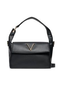 Valentino Torebka Hills VBS7NM04 Czarny. Czarne torebki klasyczne Valentino, bez wzorów, ze skóry, bez dodatków. Za 339,99 zł.