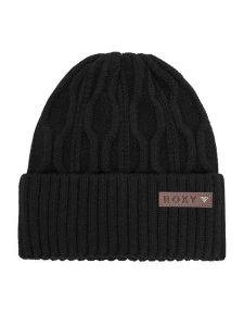 Roxy Czapka CEO-RX-W3-002-AW25 Czarny. Czarne czapki Roxy, bez wzorów, z materiału. Za 69,99 zł.
